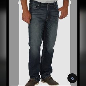 George Athletic  Men's Dark Blue Straight Leg Jeans Size 38X30.